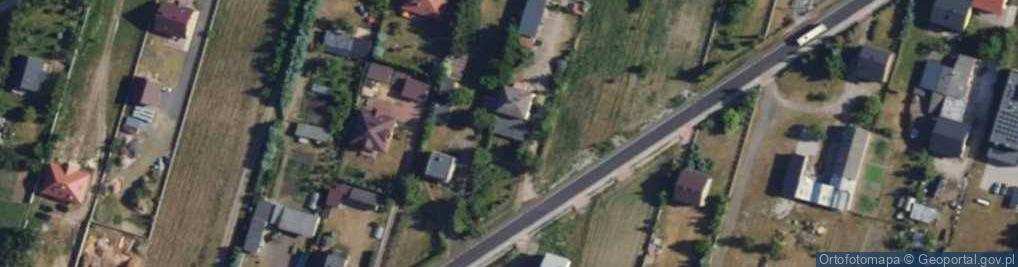 Zdjęcie satelitarne Przedborska ul.