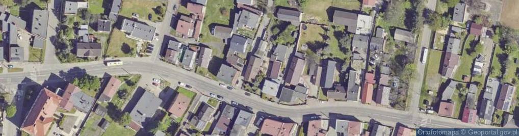 Zdjęcie satelitarne Przyjaźni ul.