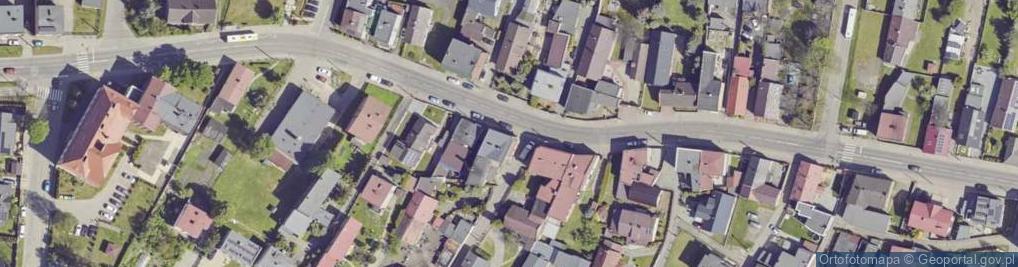 Zdjęcie satelitarne Przyjaźni ul.