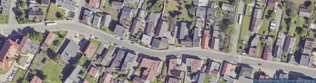 Zdjęcie satelitarne Przyjaźni ul.