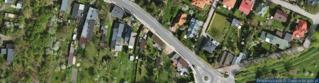 Zdjęcie satelitarne Przedborska ul.