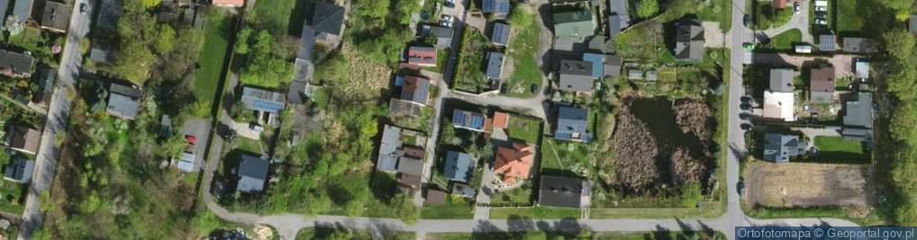 Zdjęcie satelitarne Przędzalniana ul.