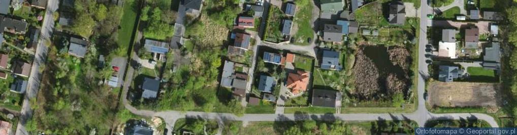 Zdjęcie satelitarne Przędzalniana ul.