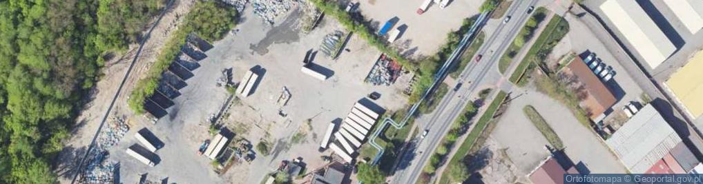 Zdjęcie satelitarne Przemysłowa ul.