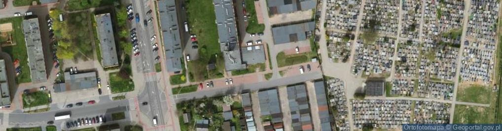 Zdjęcie satelitarne Przejazd ul.