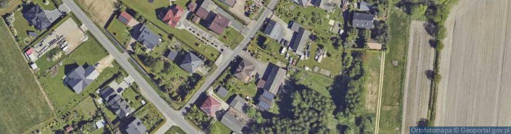 Zdjęcie satelitarne Przedzieleń ul.