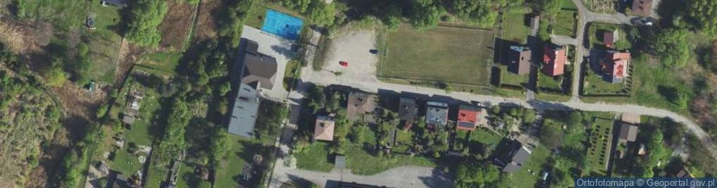 Zdjęcie satelitarne Projektowana ul.