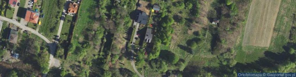 Zdjęcie satelitarne Projektowana ul.