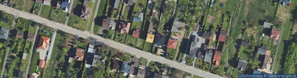 Zdjęcie satelitarne Przyszłości ul.
