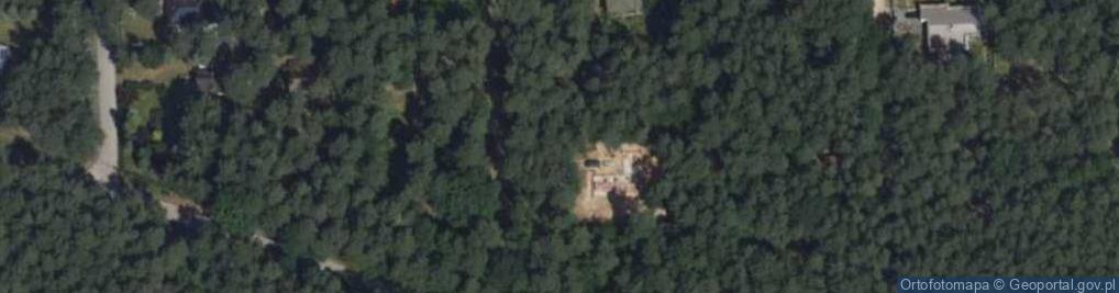 Zdjęcie satelitarne Prace Duże ul.