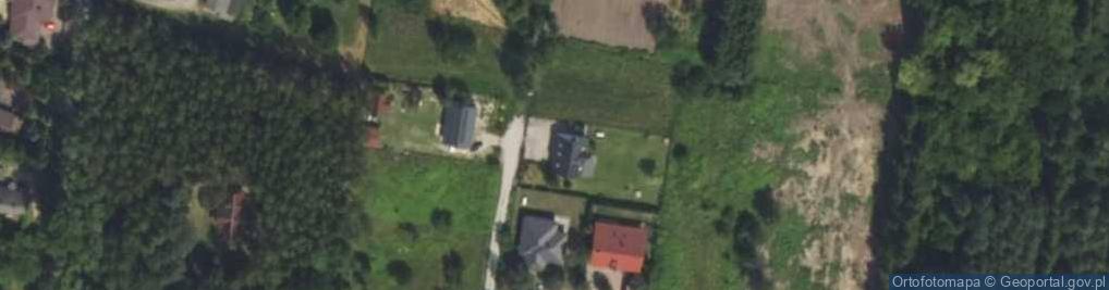 Zdjęcie satelitarne Prace Duże ul.