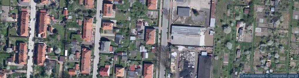 Zdjęcie satelitarne Prężyńska ul.