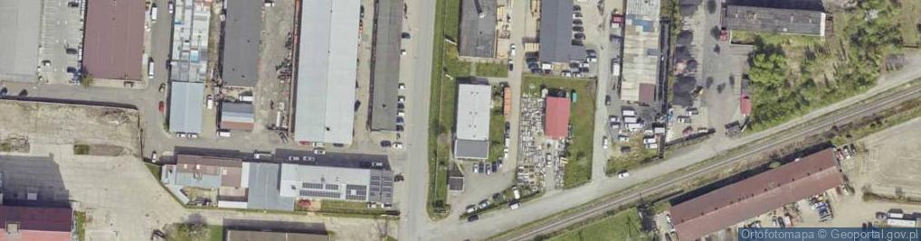 Zdjęcie satelitarne Prężyńska ul.