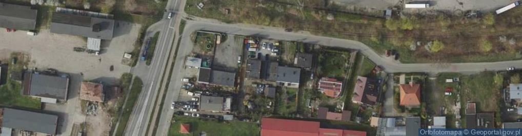 Zdjęcie satelitarne Przy Torze ul.