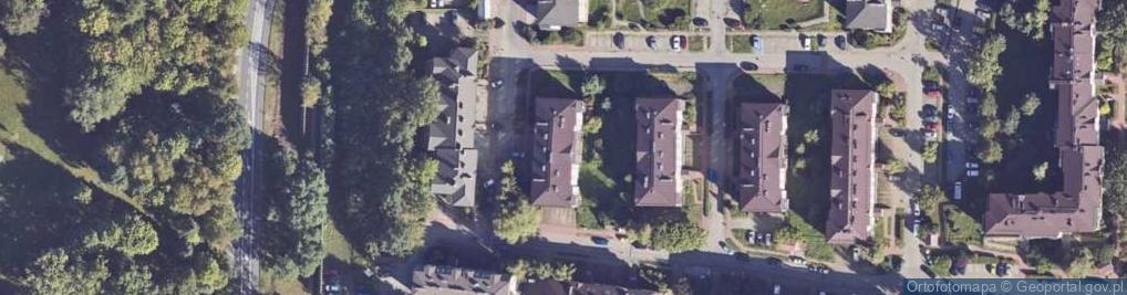 Zdjęcie satelitarne Przy Księżycu ul.