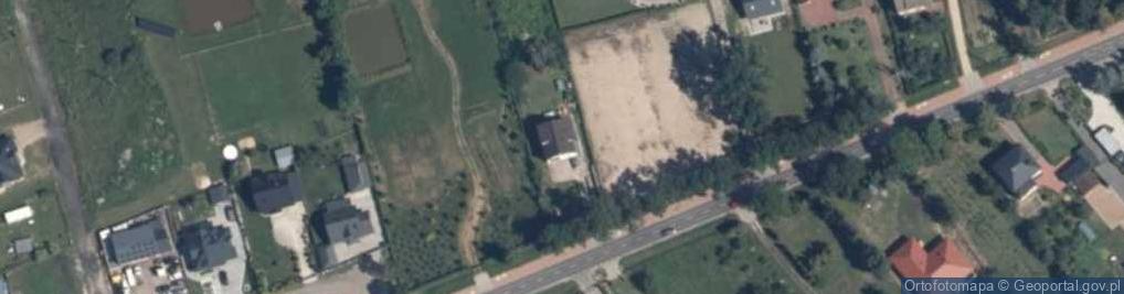 Zdjęcie satelitarne Pruszyn-Pieńki ul.