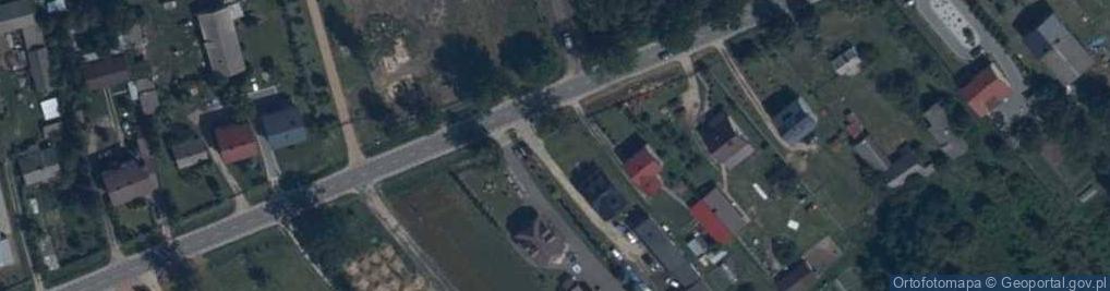 Zdjęcie satelitarne Pruszyn-Pieńki ul.