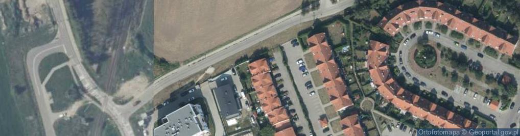Zdjęcie satelitarne Przecław ul.