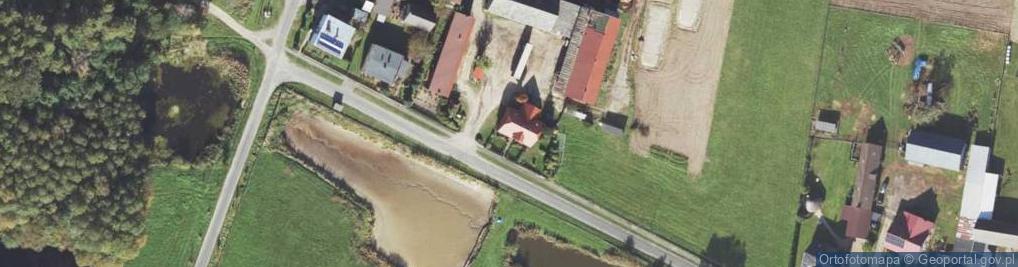 Zdjęcie satelitarne Przedborów ul.