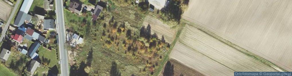 Zdjęcie satelitarne Projektowana ul.