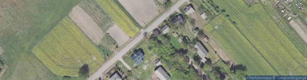 Zdjęcie satelitarne Przegaliny Duże ul.