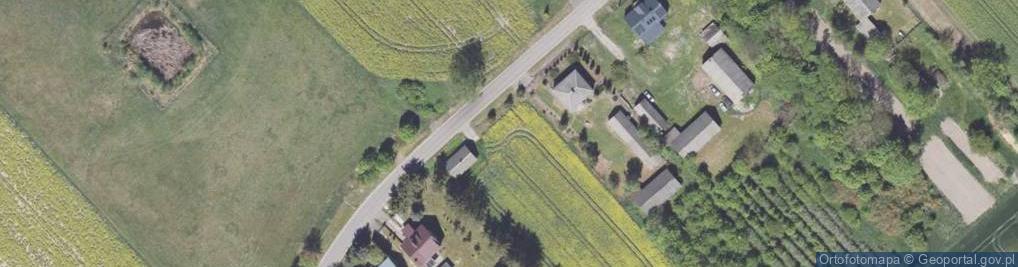 Zdjęcie satelitarne Przegaliny Duże ul.