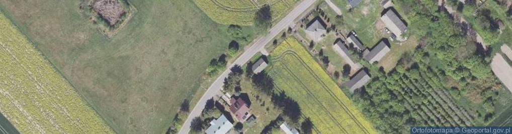 Zdjęcie satelitarne Przegaliny Duże ul.