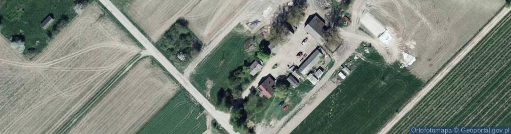 Zdjęcie satelitarne Przegaliny Duże ul.
