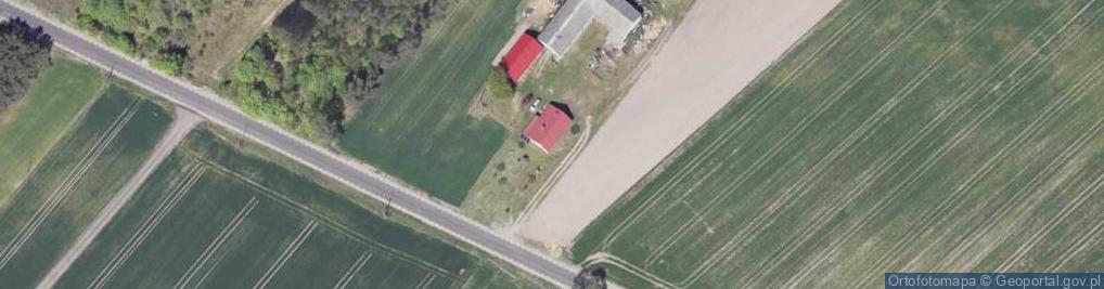 Zdjęcie satelitarne Przegaliny Duże ul.