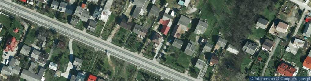 Zdjęcie satelitarne Przeginia ul.