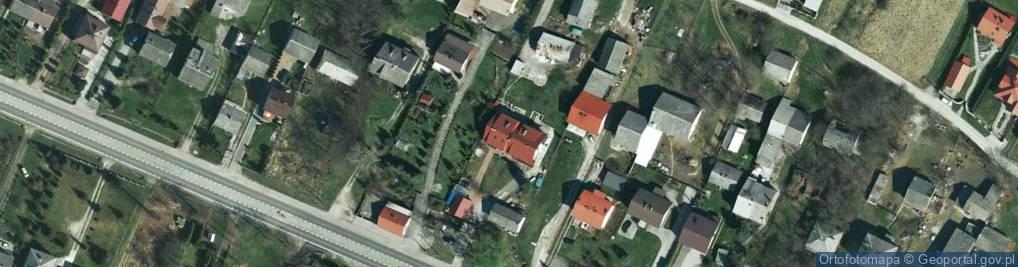 Zdjęcie satelitarne Przeginia ul.