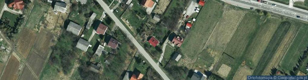 Zdjęcie satelitarne Przeginia ul.