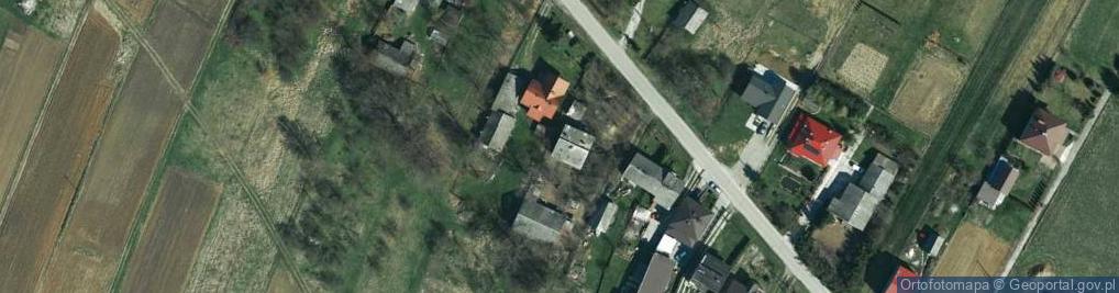 Zdjęcie satelitarne Przeginia ul.