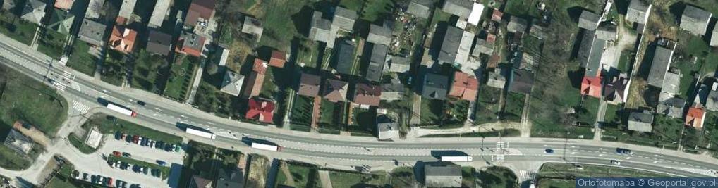 Zdjęcie satelitarne Przeginia ul.