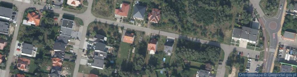 Zdjęcie satelitarne Przepiórcza ul.