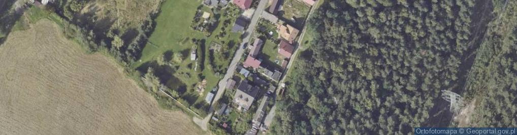 Zdjęcie satelitarne Przyborów ul.