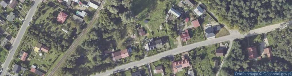 Zdjęcie satelitarne Przyborów ul.