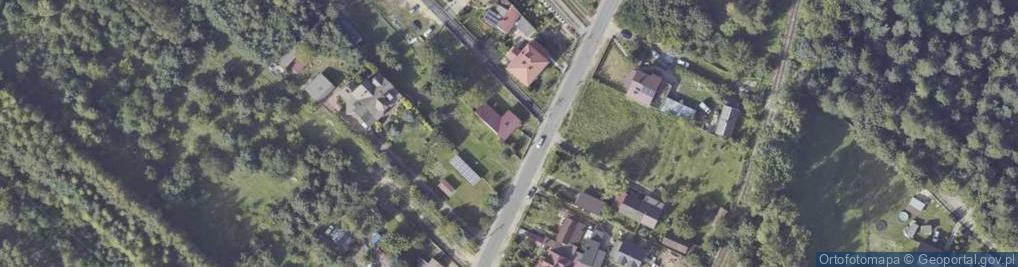 Zdjęcie satelitarne Przyborów ul.