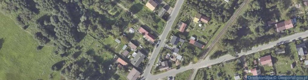 Zdjęcie satelitarne Przyborów ul.