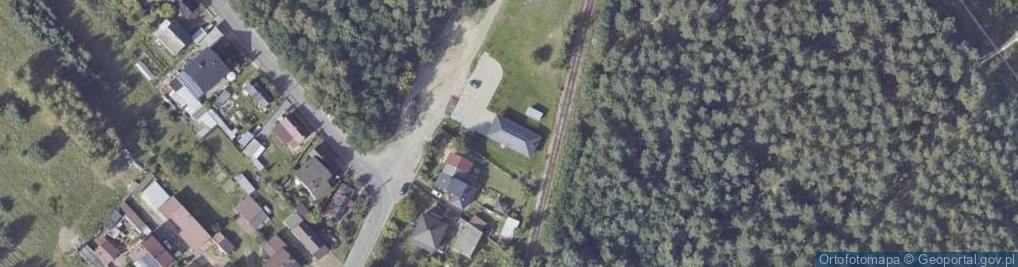 Zdjęcie satelitarne Przyborów ul.