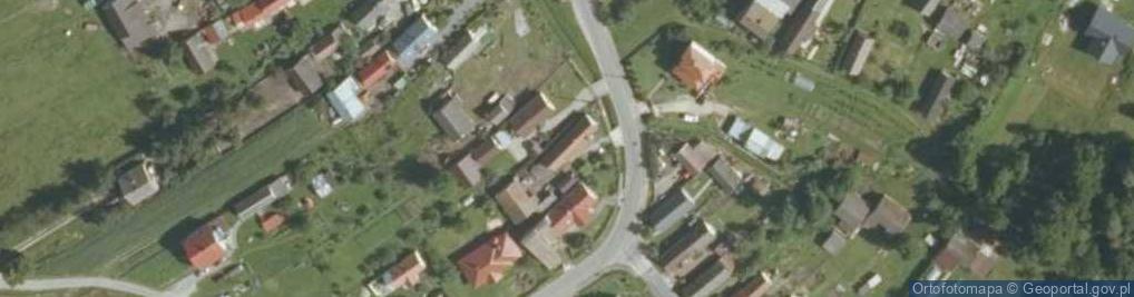 Zdjęcie satelitarne Przyborów ul.