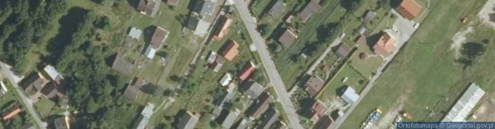Zdjęcie satelitarne Przyborów ul.