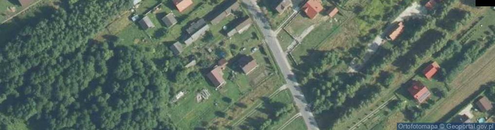 Zdjęcie satelitarne Przyborów ul.