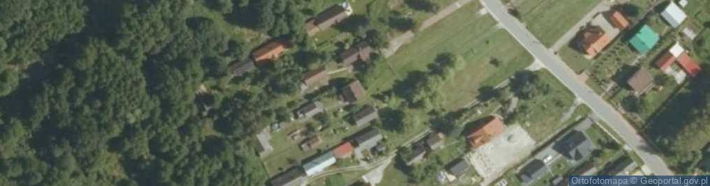 Zdjęcie satelitarne Przyborów ul.