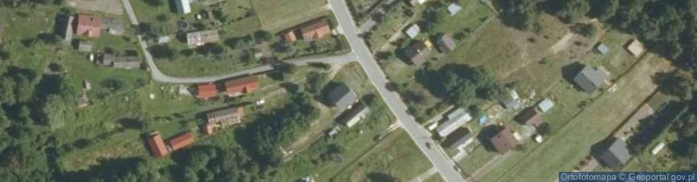 Zdjęcie satelitarne Przyborów ul.