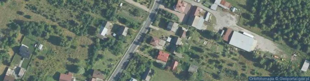 Zdjęcie satelitarne Przyborów ul.