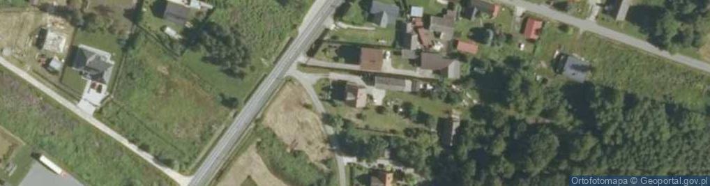 Zdjęcie satelitarne Przyborów ul.