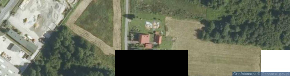 Zdjęcie satelitarne Przyborów ul.