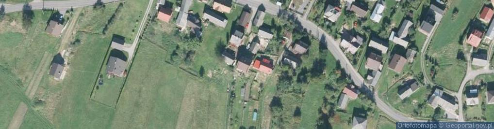 Zdjęcie satelitarne Przyborów ul.