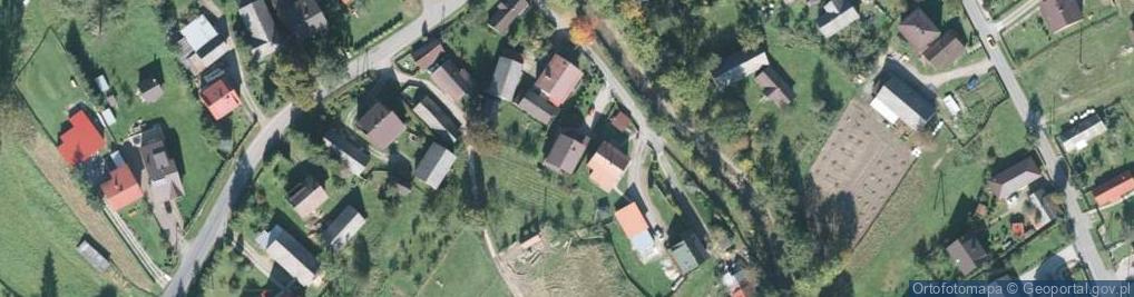 Zdjęcie satelitarne Przyborów ul.